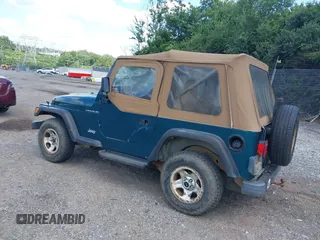 1997 Jeep Wrangler SE with VIN 1J4FY29P2VP446769, listed as a IAAI auction lot 42782194 with 98,352 mi miles and . Bid and sale history available at DreamBid. Image 3.