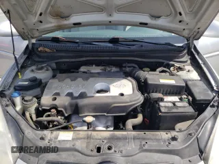 2007 Hyundai Accent GLS with VIN KMHCN46C17U108018, listed as a Copart auction lot 55632095 with 185,467 mi miles and Salvage title. Bid and sale history available at DreamBid. Image 11.