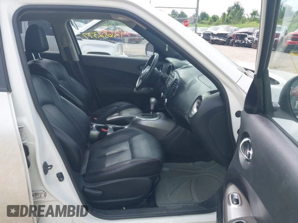 2014 Nissan Juke Nismo with VIN JN8AF5MV8ET355062, listed as a IAAI auction lot 42682377 with 134,118 mi miles and . Bid and sale history available at DreamBid. Image 5.