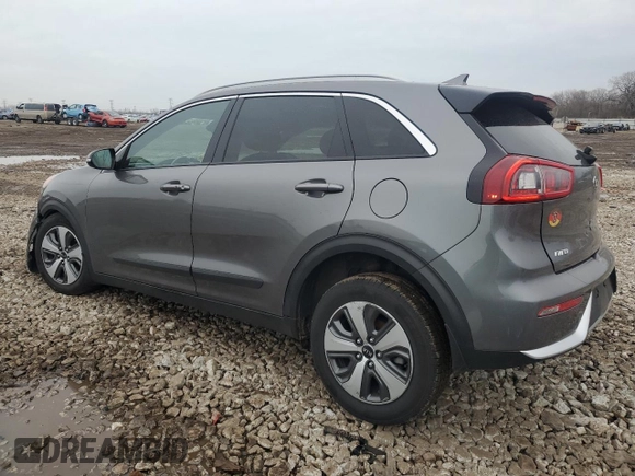 2017 Kia Niro EX with VIN KNDCC3LC8H5090301, listed as a Copart auction lot 51386065 with 57,279 mi miles and Salvage Title. Bid and sale history available at carsss.com. Image 2.