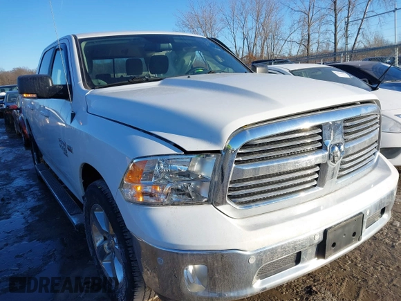 2019 Ram 1500 Classic Lone Star with VIN 1C6RR7LT3KS570147, listed as a IAAI auction lot 41430282 with 17,033 mi miles. Bid and sale history available at carsss.com. Image 1.