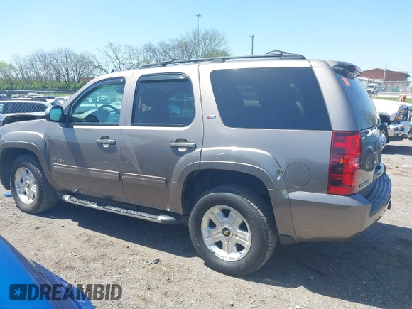 2013 Chevrolet Tahoe LT with VIN 1GNSKBE09DR325729, listed as a IAAI auction lot 41989587 with 186,361 mi miles and . Bid and sale history available at DreamBid. Image 14.