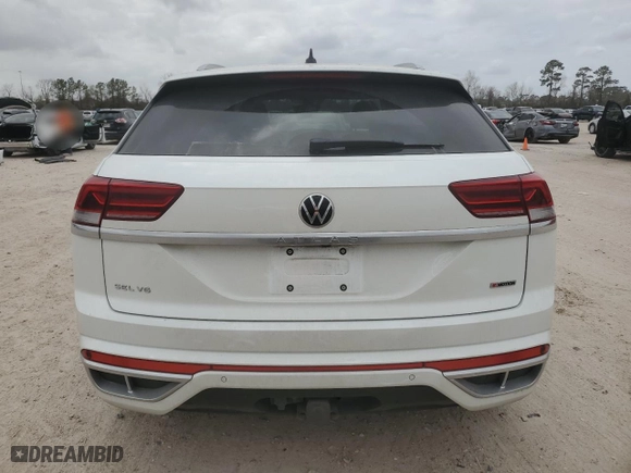 2022 Volkswagen Atlas Cross Sport 3.6L V6 SEL R-Line with VIN 1V2SE2CA8NC218248, listed as a Copart auction lot 48196275 with 28,922 mi miles and Salvage Title. Bid and sale history available at carsss.com. Image 6.