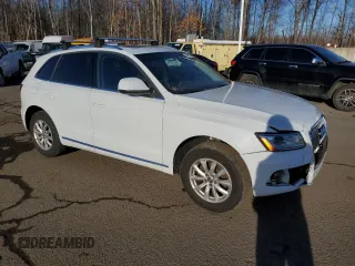 2014 Audi Q5 Premium Plus with VIN WA1LFAFP5EA045579, listed as a Copart auction lot 43961755 with 175,265 mi miles and Salvage Title. Bid and sale history available at carsss.com. Image 4.