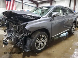 2013 Lexus RX 450h with VIN JTJBC1BA1D2063613, listed as a Copart auction lot 61199895 with 140,817 mi miles and Salvage title. Bid and sale history available at DreamBid. Image 1.