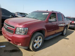 2007 Chevrolet Avalanche LT w/3LT with VIN 3GNFK12317G167787, listed as a Copart auction lot 65424004 with 0 mi miles and Salvage Title. Bid and sale history available at carsss.com. Image 1.
