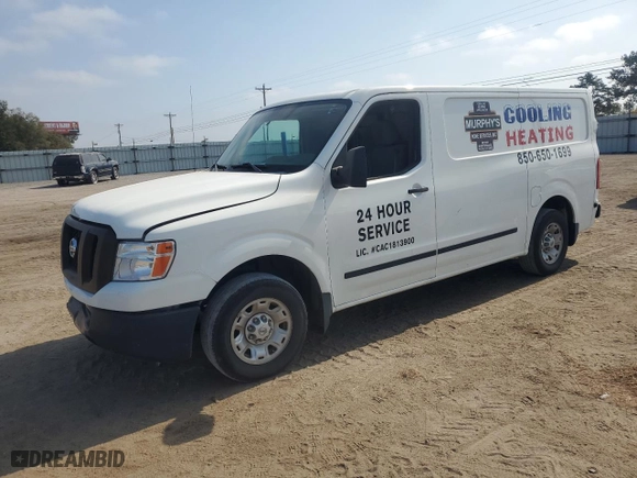 2019 Nissan NV S with VIN 1N6BF0KMXKN808592, listed as a Copart auction lot 78003114 with 78,320 mi miles and Salvage Title. Bid and sale history available at carsss.com. Image 1.