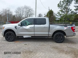 2021 Ford F-150 XL with VIN 1FTFW1ED4MFB51064, listed as a IAAI auction lot 41747593 with 35,842 mi miles. Bid and sale history available at carsss.com. Image 14.
