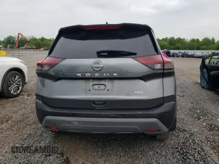 2023 Nissan Rogue S with VIN 5N1BT3AB3PC772658, listed as a Copart auction lot 56395845 with 15,462 mi miles and Salvage title. Bid and sale history available at DreamBid. Image 6.