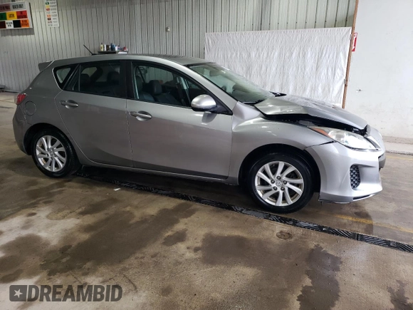 2012 Mazda 3 i Grand Touring with VIN JM1BL1M7XC1659084, listed as a Copart auction lot 49064185 with 104,883 mi miles and Salvage Title. Bid and sale history available at DreamBid. Image 4.