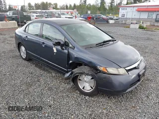 2007 Honda Civic with VIN JHMFA36297S017894, listed as a IAAI auction lot 42298186 with 165,780 mi miles and . Bid and sale history available at DreamBid. Image 1.