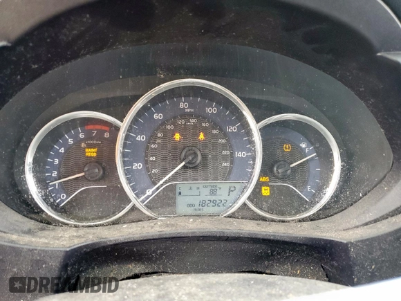 2016 Toyota Corolla L with VIN 5YFBURHE5GP400105, listed as a Copart auction lot 60429705 with 182,922 mi miles and Salvage title. Bid and sale history available at DreamBid. Image 9.