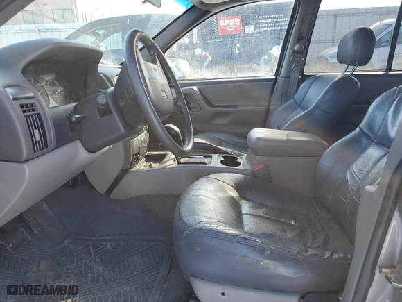 2001 Jeep Grand Cherokee Laredo with VIN 1J4GW48S41C678688, listed as a Copart auction lot 45592645 with 0 mi miles and Salvage Title. Bid and sale history available at carsss.com. Image 7.