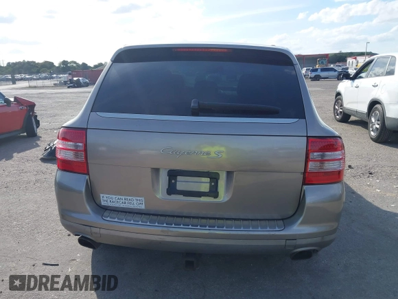 2005 Porsche Cayenne S with VIN WP1AB29P75LA61263, listed as a IAAI auction lot 41635350 with 242,874 mi miles. Bid and sale history available at carsss.com. Image 17.