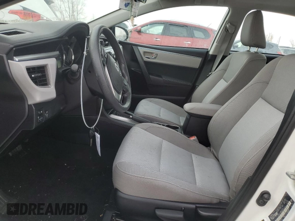 2016 Toyota Corolla L with VIN 2T1BURHE9GC523373, listed as a Copart auction lot 45379455 with 99,953 mi miles and Salvage Title. Bid and sale history available at DreamBid. Image 7.