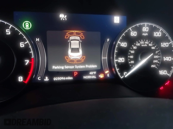 2022 Acura TLX Technology with VIN 19UUB5F46NA003037, listed as a IAAI auction lot 41734924 with 25,096 mi miles and . Bid and sale history available at DreamBid. Image 7.