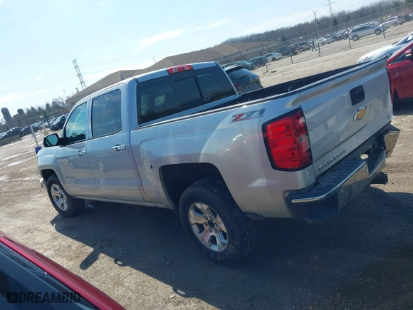 2015 Chevrolet Silverado 1500 LT with VIN 3GCUKREC0FG316716, listed as a IAAI auction lot 41908921 with 242,093 mi miles. Bid and sale history available at carsss.com. Image 3.
