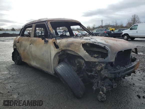 2013 MINI Countryman S ALL4 with VIN WMWZC5C5XDWP33501, listed as a Copart auction lot 41833295 with Not Provided miles and Non Repairable. Bid and sale history available at DreamBid. Image 4.