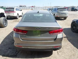 2018 Kia Optima S with VIN 5XXGT4L31JG267408, listed as a IAAI auction lot 41780014 with 111,940 mi miles. Bid and sale history available at carsss.com. Image 16.