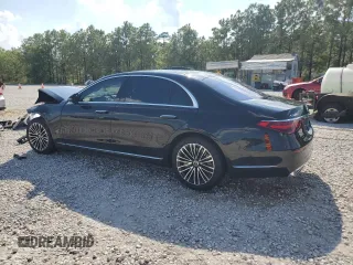 2023 Mercedes-Benz S-Class S 580e with VIN W1K6G6KBXPA201292, listed as a Copart auction lot 71756954 with 6,653 mi miles and Salvage Title. Bid and sale history available at carsss.com. Image 2.