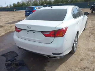2014 Lexus GS with VIN JTHCE1BL0E5020396, listed as a IAAI auction lot 41436100 with 125,073 mi miles. Bid and sale history available at carsss.com. Image 4.