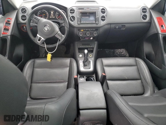 2016 Volkswagen Tiguan S with VIN WVGBV7AXXGW616936, listed as a Copart auction lot 41452605 with 92,541 mi miles and Salvage Title. Bid and sale history available at DreamBid. Image 8.
