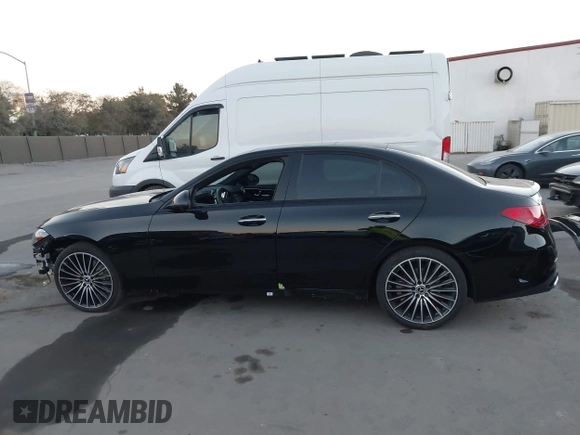2024 Mercedes-Benz C 300 with VIN W1KAF4GB6RR209503, listed as a IAAI auction lot 41298368 with 10,182 mi miles and . Bid and sale history available at DreamBid. Image 15.