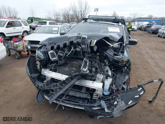 2019 Jeep Cherokee Limited with VIN 1C4PJMDN1KD387002, listed as a IAAI auction lot 41704078 with 45,564 mi miles. Bid and sale history available at carsss.com. Image 6.