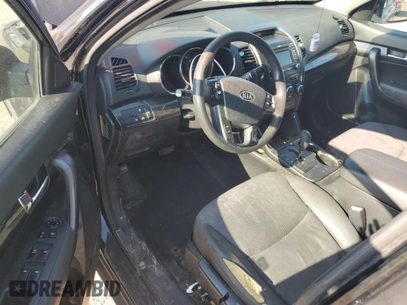 2013 Kia Sorento LX with VIN 5XYKT3A67DG393578, listed as a Copart auction lot 63515725 with 118,168 mi miles and Clean title. Bid and sale history available at DreamBid. Image 8.