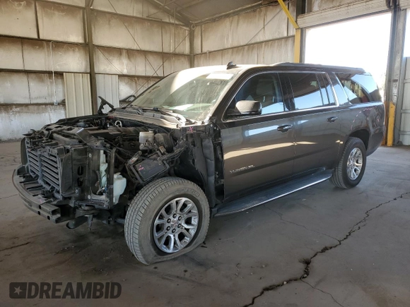 2019 GMC Yukon XL SLT Standard Edition with VIN 1GKS2JKC0KR329087, listed as a Copart auction lot 86979064 with 0 mi miles and Salvage Title. Bid and sale history available at carsss.com. Image 1.