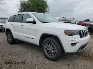 2018 Jeep Grand Cherokee Limited z VIN 1C4RJEBG5JC130674, wystawiony jako Copart lot #53908235 z przebiegiem 138 084 mil mil oraz Szkoda całkowita • Salvage title. Historia ofert i sprzedaży dostępna na DreamBid. Obrazek 4.