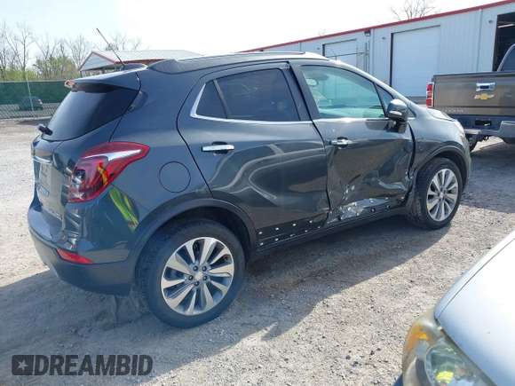 2018 Buick Encore Preferred with VIN KL4CJESB9JB616687, listed as a IAAI auction lot 42078296 with 49,256 mi miles and . Bid and sale history available at DreamBid. Image 4.