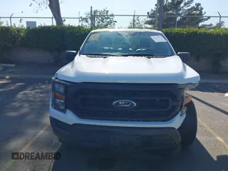 2023 Ford F-150 XL with VIN 1FTMF1CBXPKE40924, listed as a IAAI auction lot 42115874 with 15,411 mi miles and . Bid and sale history available at carsss.com. Image 12.