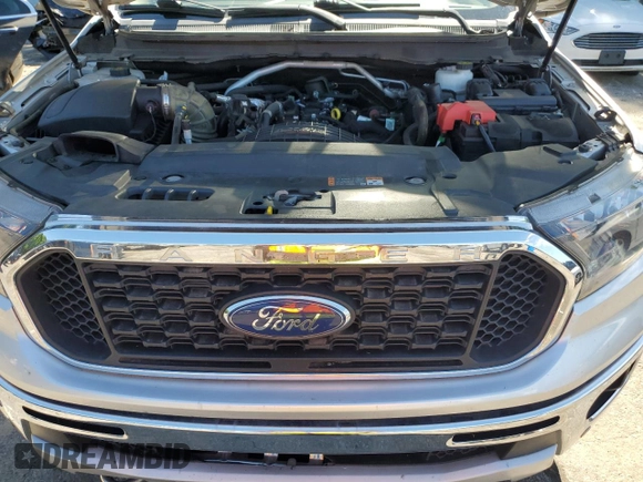 2019 Ford Ranger XL with VIN 1FTER4FH1KLA47197, listed as a Copart auction lot 58034145 with 114,002 mi miles and Salvage title. Bid and sale history available at DreamBid. Image 11.