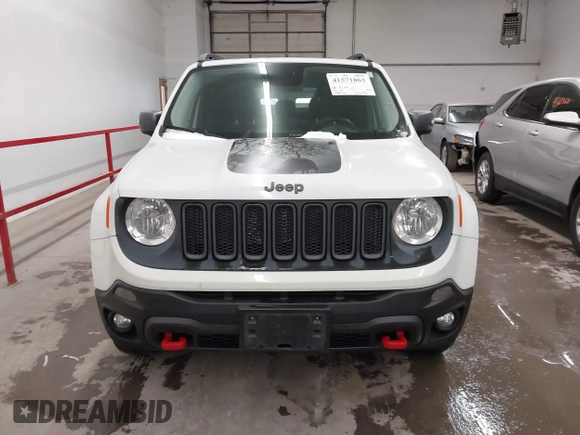 2015 Jeep Renegade Trailhawk with VIN ZACCJBCT2FPC33277, listed as a IAAI auction lot 41571863 with 98,912 mi miles and . Bid and sale history available at DreamBid. Image 13.