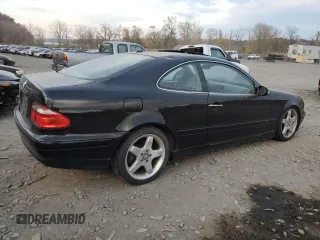 2000 Mercedes-Benz CLK 320/430 with VIN WDBLJ65G4YF152664, listed as a Copart auction lot 76822474 with 108,193 mi miles and Clean Title. Bid and sale history available at DreamBid. Image 3.