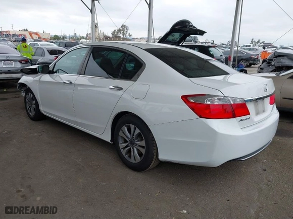 2014 Honda Accord Sedan LX with VIN 1HGCR2F34EA113940, listed as a IAAI auction lot 41896832 with 136,664 mi miles. Bid and sale history available at carsss.com. Image 3.