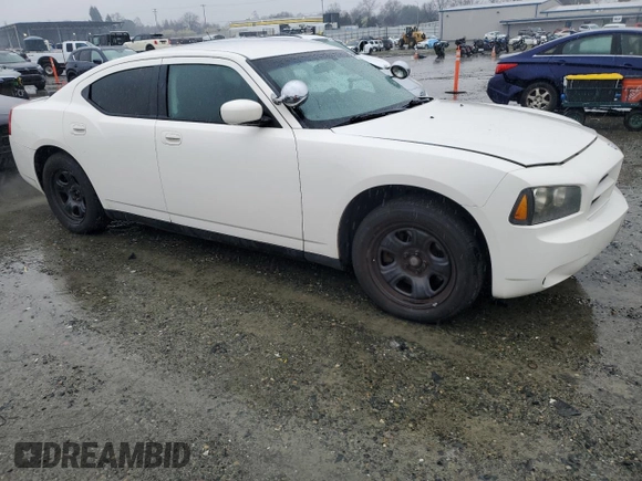 2010 Dodge Charger Police with VIN 2B3CA4CT3AH202854, listed as a Copart auction lot 44155155 with 230,922 mi miles and Clean Title. Bid and sale history available at carsss.com. Image 4.