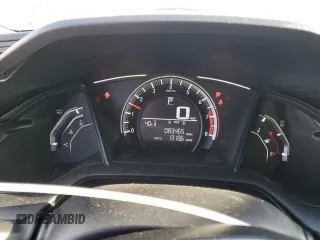 2018 Honda Civic Sedan LX with VIN 19XFC2F56JE004353, listed as a Copart auction lot 49499755 with 83,465 mi miles and Salvage Title. Bid and sale history available at carsss.com. Image 9.