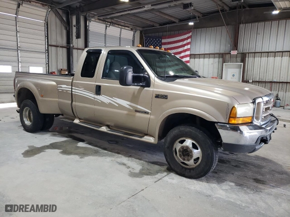 1999 Ford Super Duty F-350 DRW XL with VIN 1FTWX33FXXEF02759, listed as a Copart auction lot 79037294 with 338,401 mi miles and Salvage Title. Bid and sale history available at carsss.com. Image 4.
