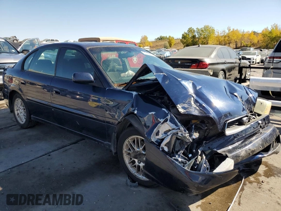 2004 Subaru Legacy Sedan (Natl) L with VIN 4S3BE625747200571, listed as a Copart auction lot 76013264 with 206,146 mi miles and Salvage Title. Bid and sale history available at carsss.com. Image 4.