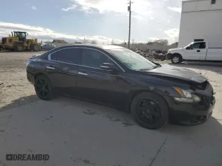 2012 Nissan Maxima 3.5 S with VIN 1N4AA5AP9CC805952, listed as a Copart auction lot 47023235 with 186,220 mi miles and Salvage Title. Bid and sale history available at carsss.com. Image 4.