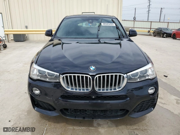 2017 BMW X4 xDrive28i with VIN 5UXXW3C32H0T79436, listed as a Copart auction lot 48583455 with 74,730 mi miles and Salvage Title. Bid and sale history available at carsss.com. Image 5.