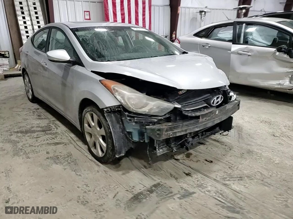 2012 Hyundai Elantra GLS with VIN KMHDH4AE7CU418513, listed as a Copart auction lot 45857715 with 146,298 mi miles and Salvage Title. Bid and sale history available at carsss.com. Image 14.