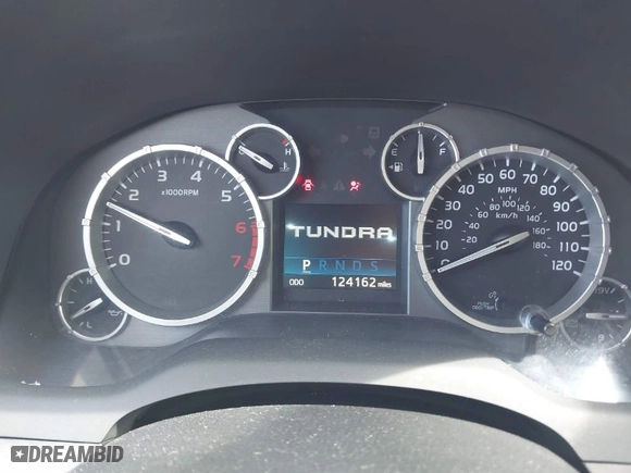 2014 Toyota Tundra 2WD Truck SR5 with VIN 5TFEY5F14EX153233, listed as a IAAI auction lot 41696120 with 124,162 mi miles. Bid and sale history available at carsss.com. Image 7.