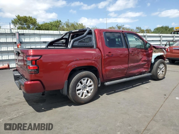 2022 Nissan Frontier SV z VIN 1N6ED1EJ4NN626305, wystawiony jako Copart lot #52002845 z przebiegiem 67 208 mil mil oraz Szkoda całkowita • Salvage title. Historia ofert i sprzedaży dostępna na DreamBid. Obrazek 3.