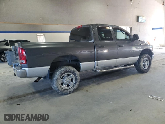 2004 Dodge Ram 2500 SLT with VIN 3D7KU28D44G210544, listed as a Copart auction lot 52291895 with 182,774 mi miles and Salvage Title. Bid and sale history available at carsss.com. Image 3.