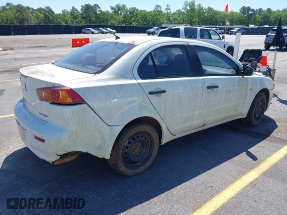 2009 Mitsubishi Lancer DE with VIN JA3AU16U29U040688, listed as a IAAI auction lot 42116109 with 202,015 mi miles. Bid and sale history available at carsss.com. Image 4.