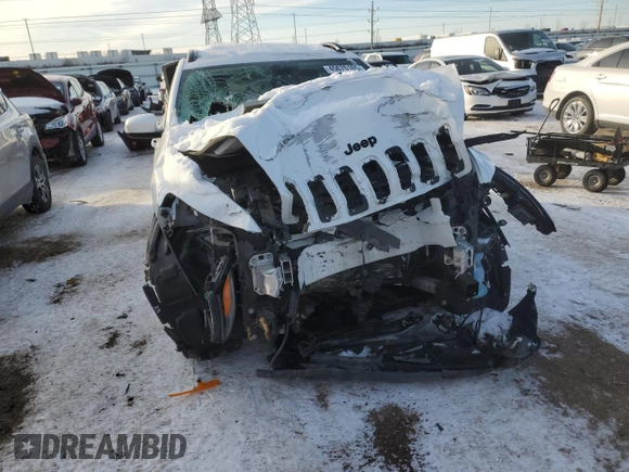 2016 Jeep Cherokee Latitude with VIN 1C4PJMCB2GW111981, listed as a Copart auction lot 45676165 with 0 mi miles and Salvage Title. Bid and sale history available at carsss.com. Image 5.