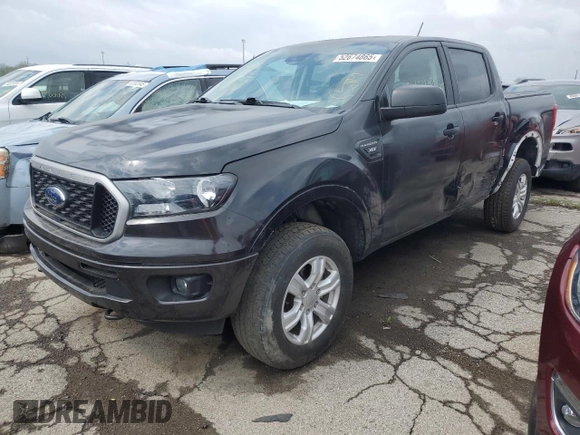 2023 Ford Ranger XL with VIN 1FTER4FH9PLE12457, listed as a Copart auction lot 52674865 with 51,417 mi miles and Salvage title. Bid and sale history available at DreamBid. Image 1.